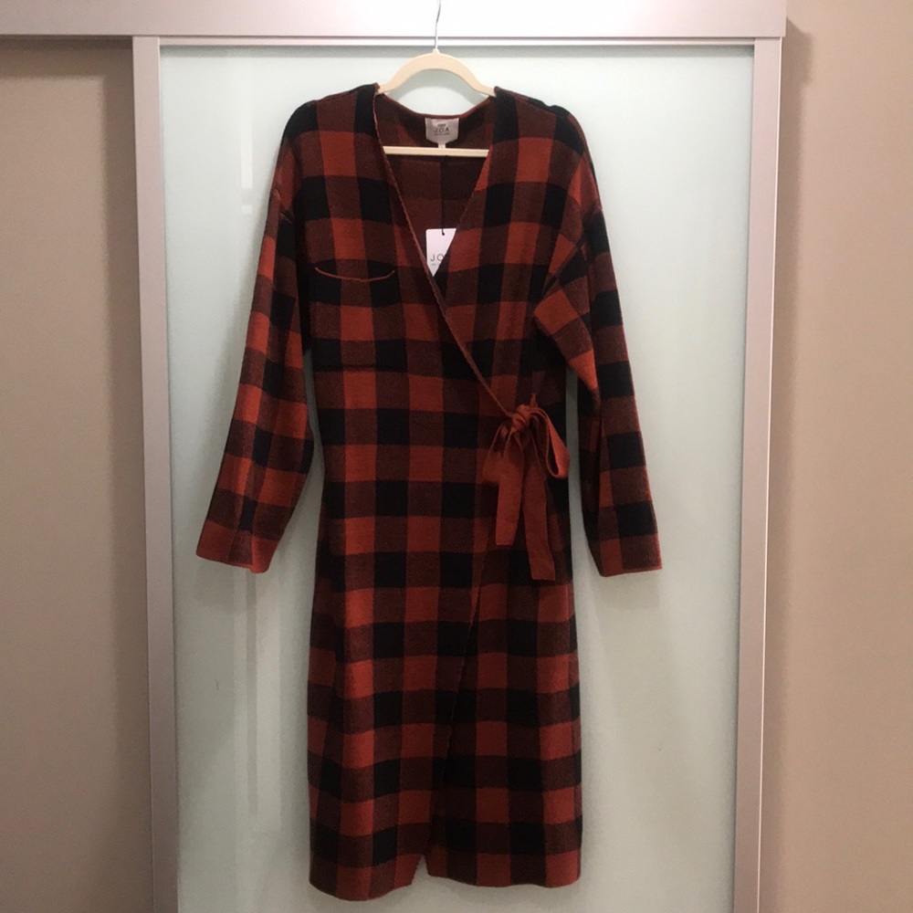 BRAND NEW J.O.A Wrap Sweater Coat